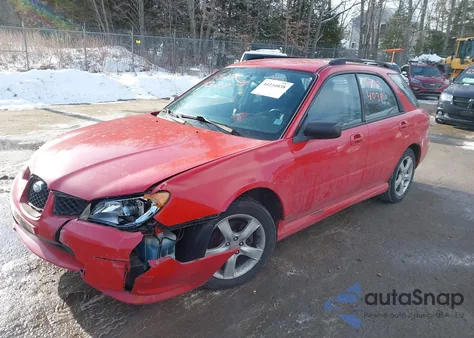 2006 Subaru Impreza 2.5I из США, поврежденный, VIN JF1GG67616H812589